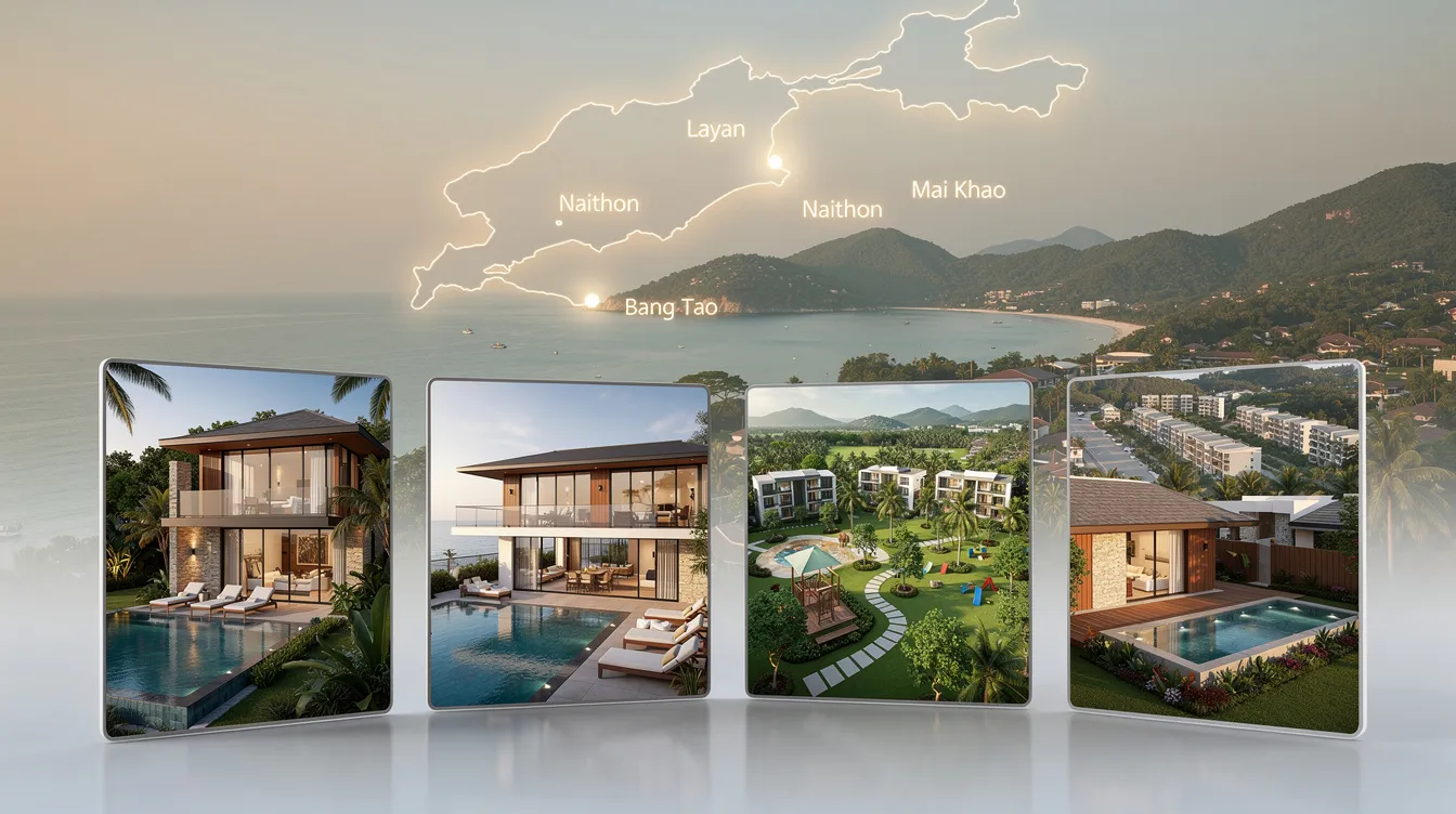 Аренда в Layan и Naithon Phuket
