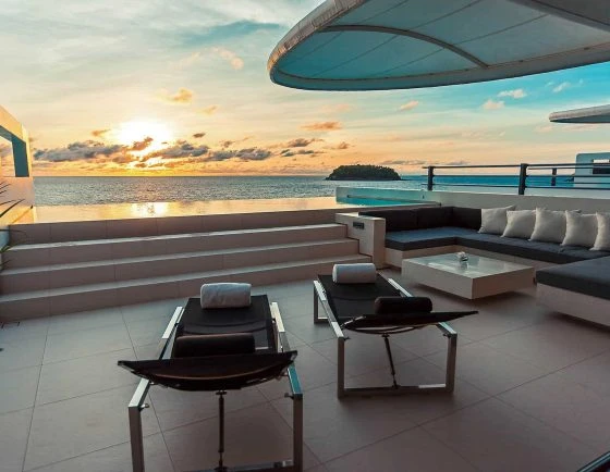 Two-Bedroom Sky Pool Villa в Kata Rocks