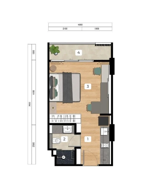 Layan Green Park — продажа на Пхукете — фото 12