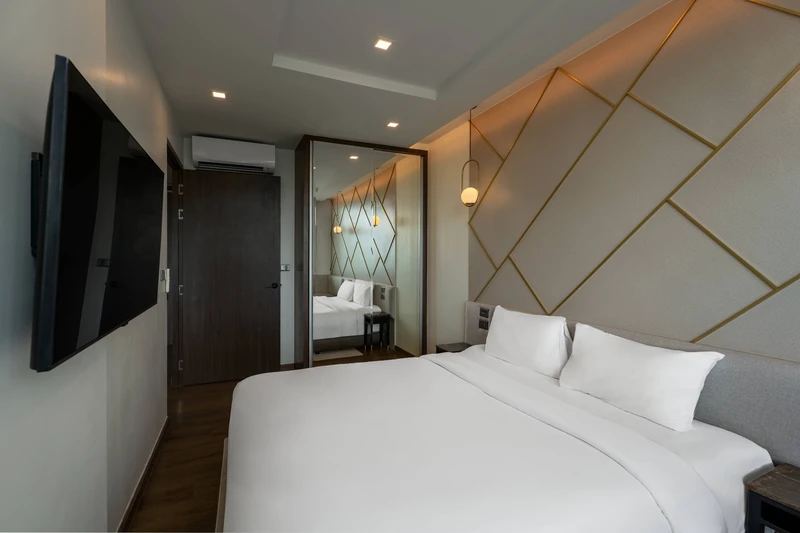 Karon Proud B612 — просторная квартира с 2 спальнями в аренду рядом с Karon Beach — фото 8