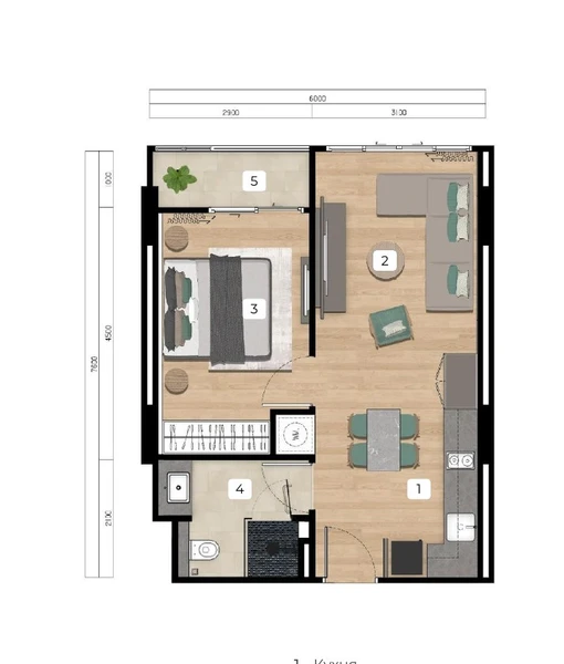 Layan Green Park — продажа на Пхукете — фото 10