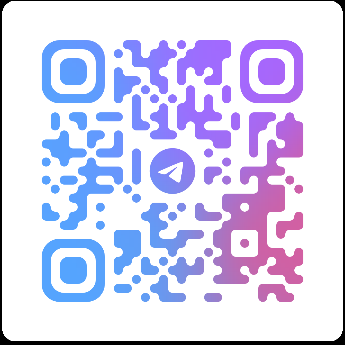 QR-код Telegram-канала COCODU