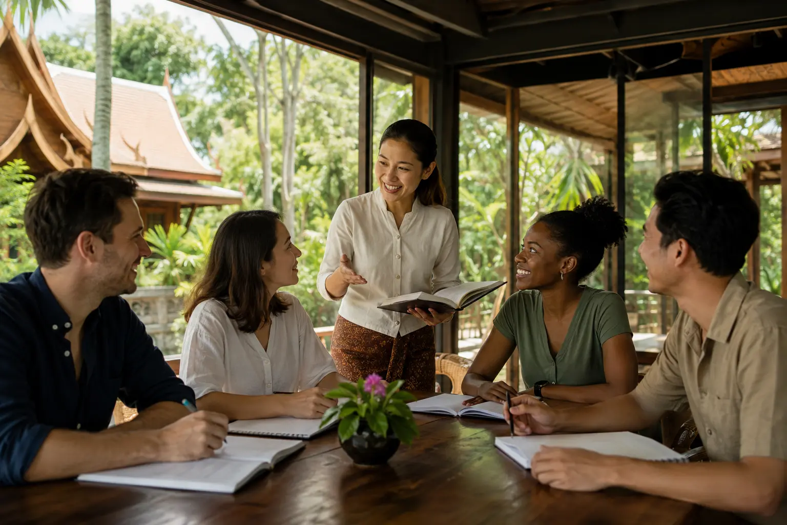 International adults studying in Thailand